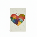 Cuaderno Corazón Splash